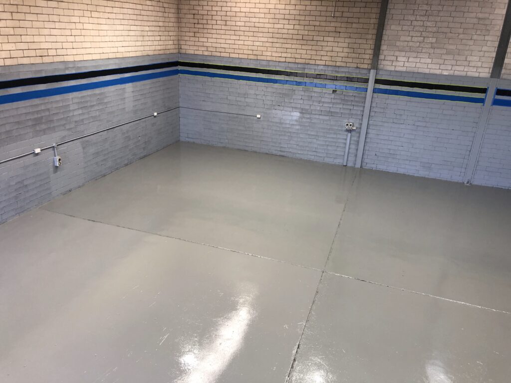 epoxy floor for a storage warehouse Sydney