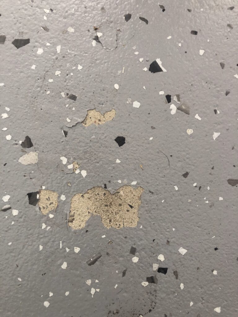 failed DIY Epoxy Flooring Sydney